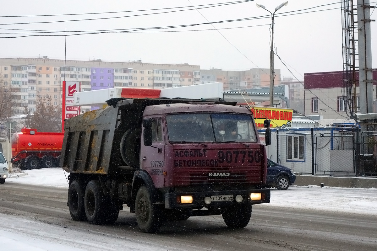 Саратовская область, № Т 109 НР 64 — КамАЗ-65115-02 [65115C]