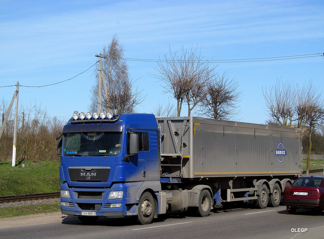 Витебская область, № АК 8685-2 — MAN TGX ('2007) 18.400