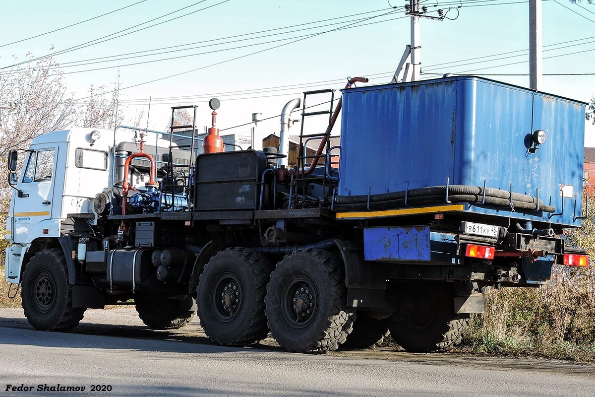 Курганская область, № В 611 КУ 45 — КамАЗ-43118-24