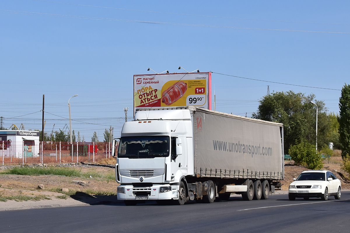 Волгоградская область, № У 769 ХТ 34 — Renault Premium ('1996)