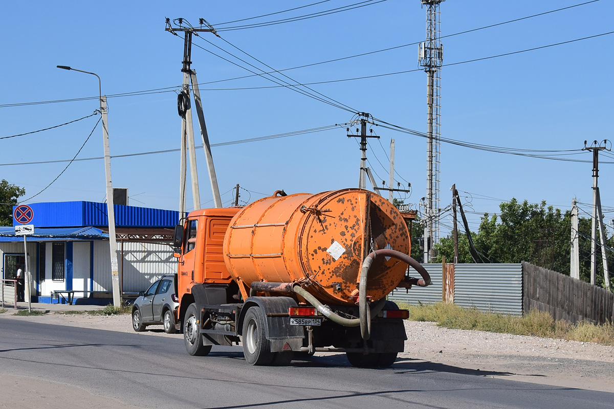 Волгоградская область, № К 585 ВР 134 — Mercedes-Benz SK 1722