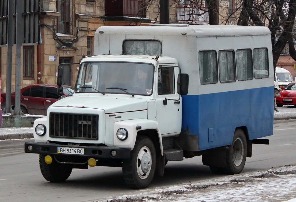 Одесская область, № ВН 8314 ВС — ГАЗ-3309