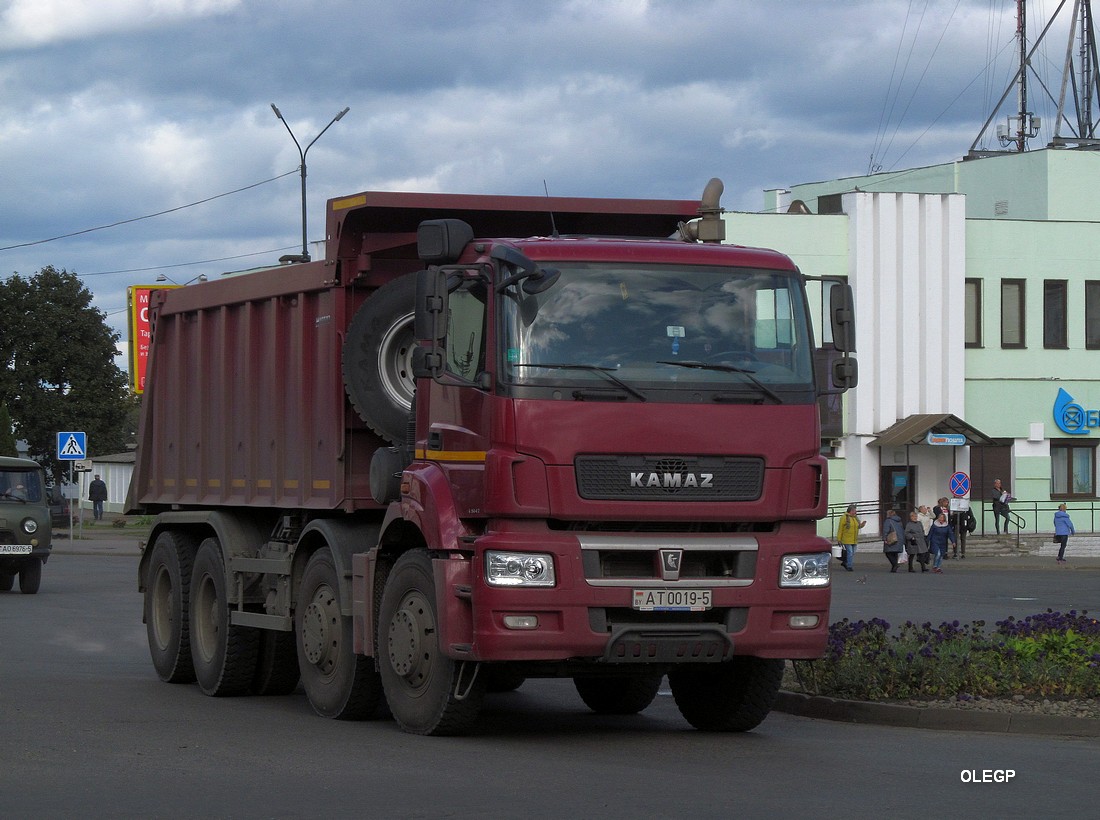 Минская область, № АТ 0019-5 — КамАЗ-65801-T5