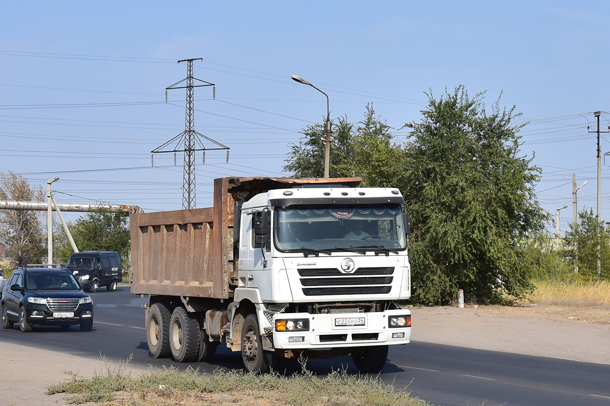 Волгоградская область, № С 224 РО 34 — Shaanxi Shacman F3000 SX325x