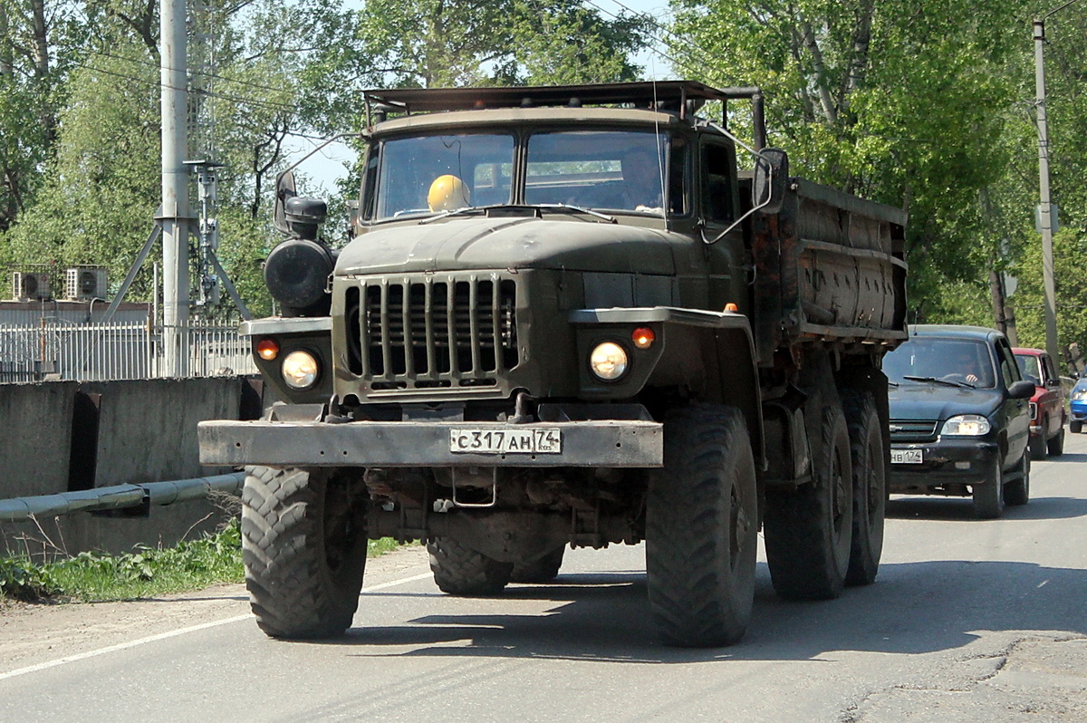 Челябинская область, № С 317 АН 74 — Урал-5557-30