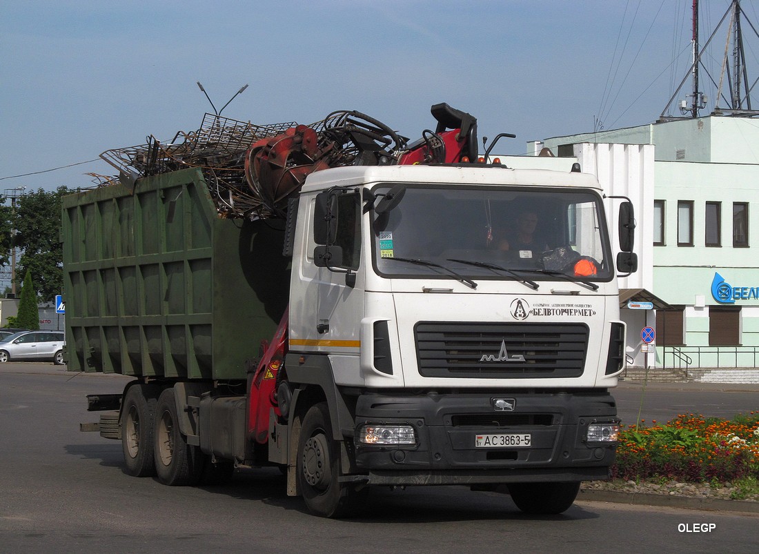 Минская область, № АС 3863-5 — МАЗ-6312B9