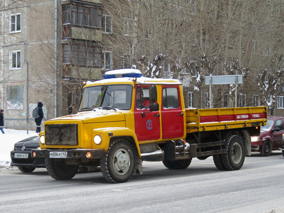 Кировская область, № М 006 НТ 43 — ГАЗ-3309