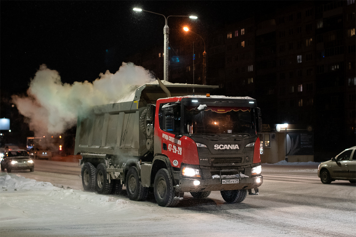 Архангельская область, № М 295 УХ 29 — Scania ('2016) P440