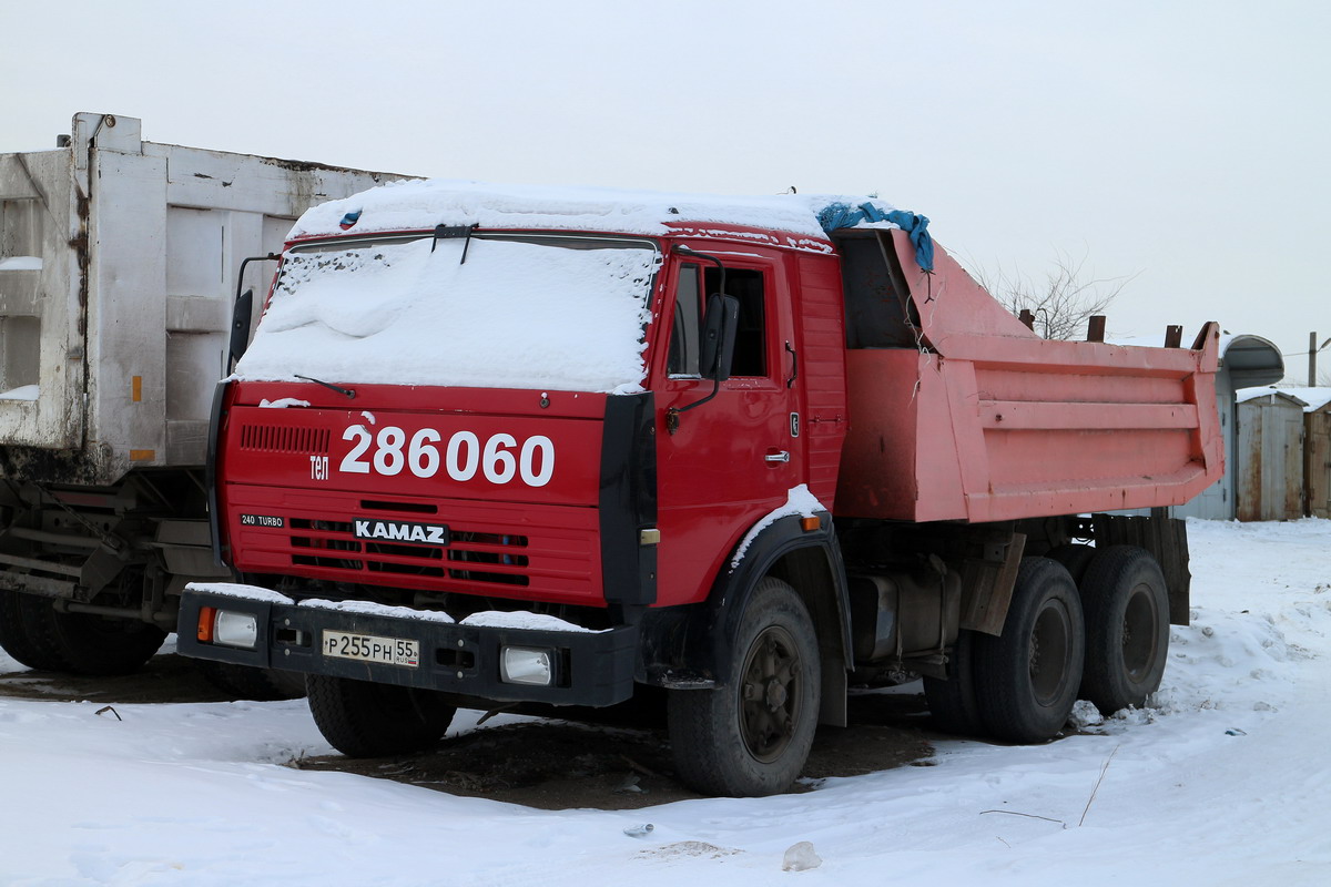 Омская область, № Р 255 РН 55 — КамАЗ-5410