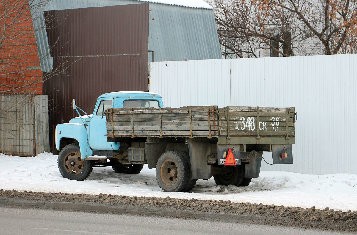 Воронежская область, № А 348 СК 36 — ГАЗ-52-01