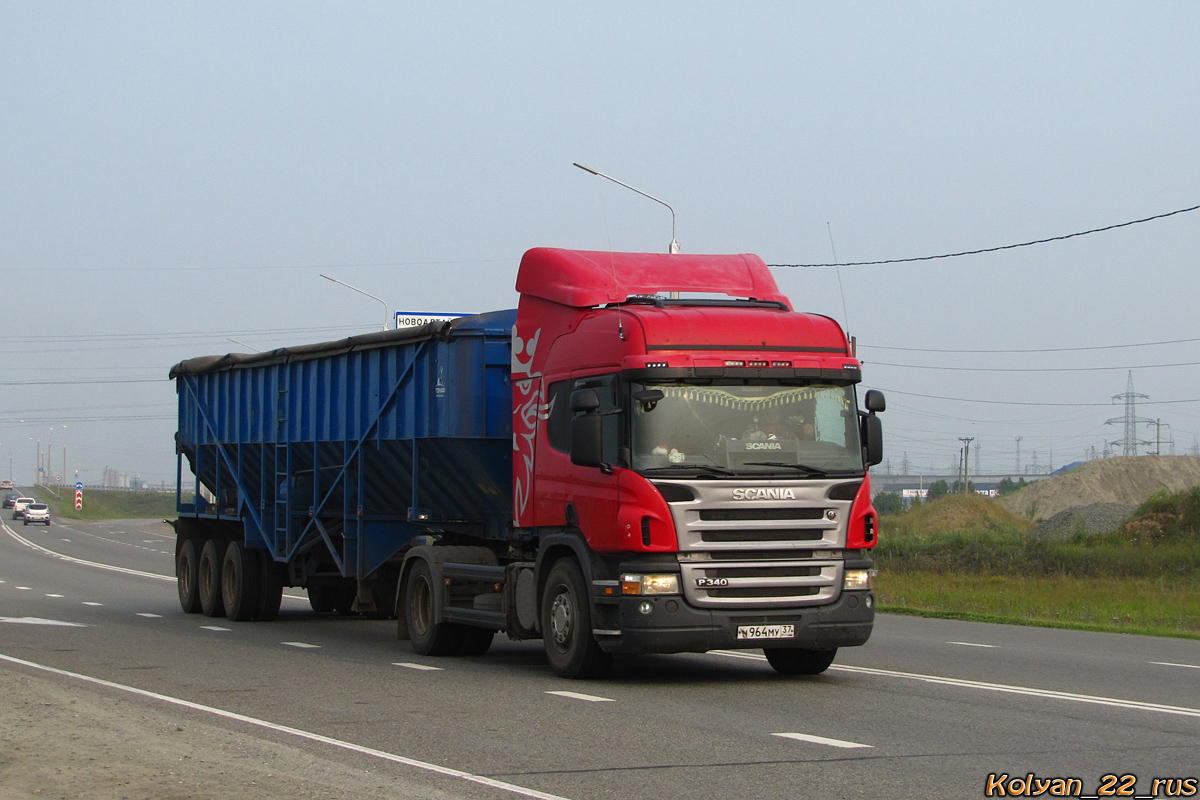 Алтайский край, № Н 964 МУ 37 — Scania ('2004) P340