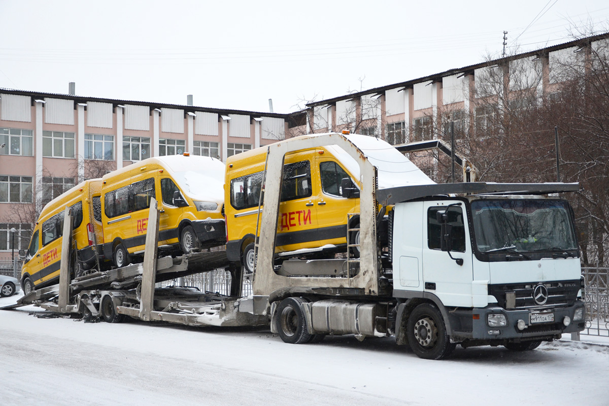 Москва, № М 911 ОА 177 — Mercedes-Benz Actros ('2003) 1836