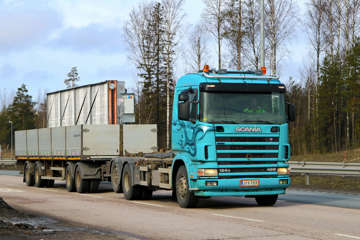 Финляндия, № JIS-753 — Scania ('1996) R124G