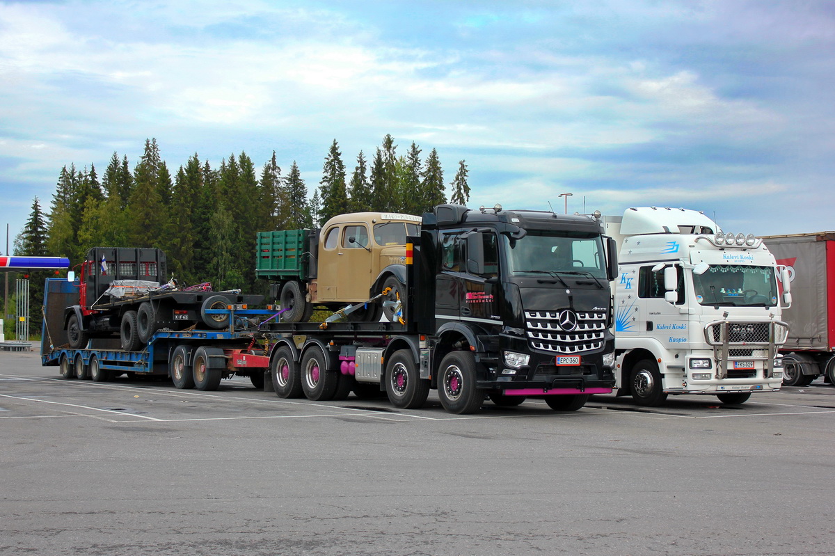 Финляндия, № EPC-360 — Mercedes-Benz Arocs (общ.м)