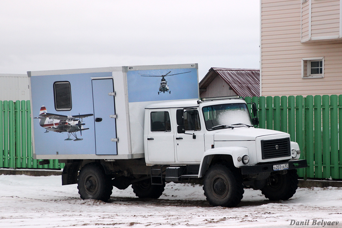 Ненецкий автономный округ, № А 203 ОА 83 — ГАЗ-33088 «Садко»