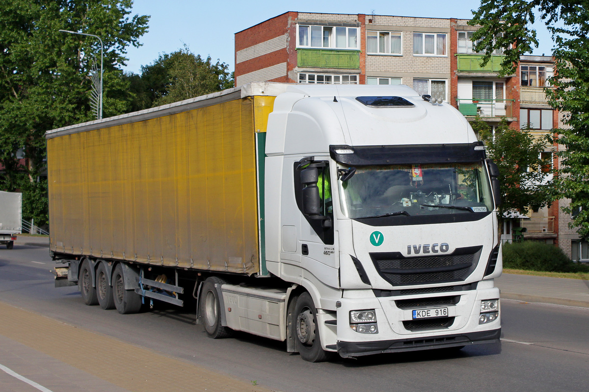 Литва, № KDE 916 — IVECO Stralis ('2012) 460