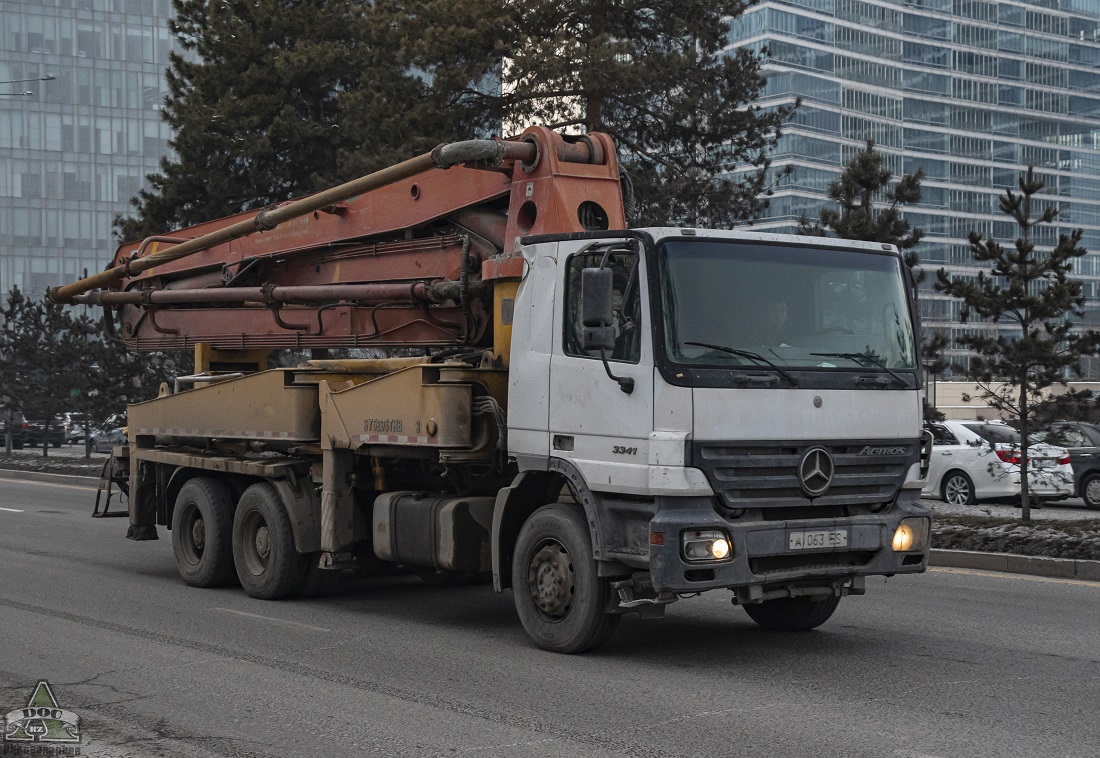 Алматы, № A 063 ES — Mercedes-Benz Actros ('2003) 3341