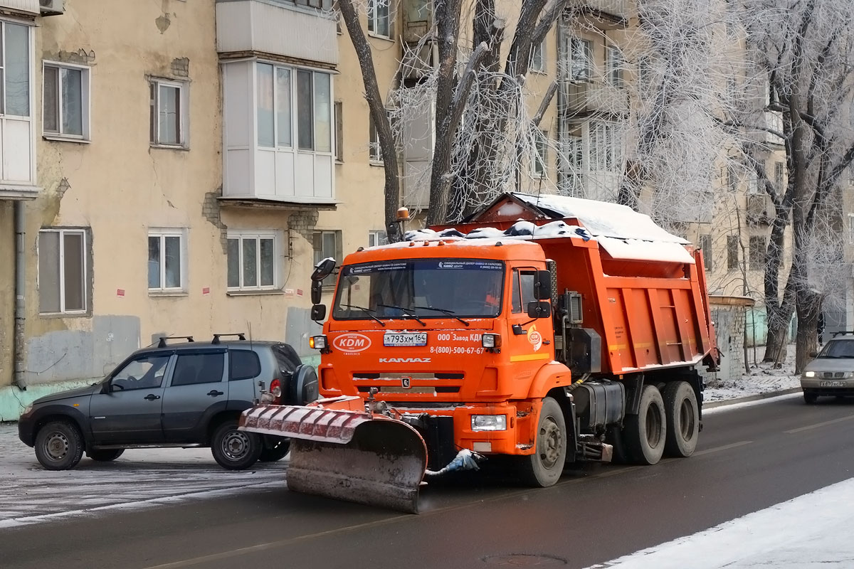 Саратовская область, № А 793 ХМ 164 — КамАЗ-65115-46