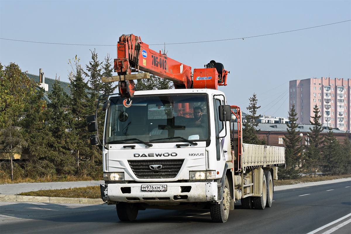 Саха (Якутия), № М 976 КМ 14 — Daewoo Novus