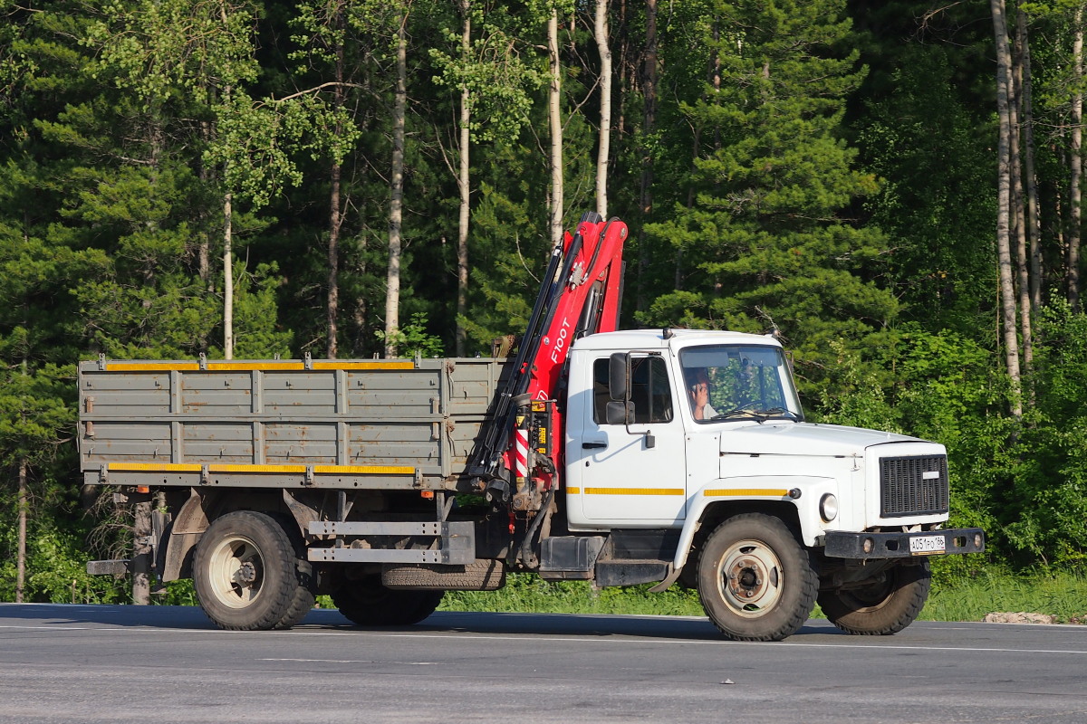 Ханты-Мансийский автоном.округ, № А 051 РО 186 — ГАЗ-3309