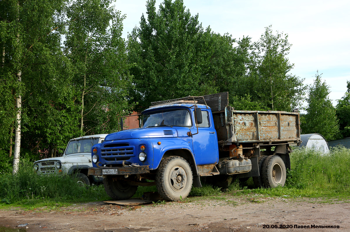 Вологодская область, № А 463 СС 35 — ЗИЛ-431412