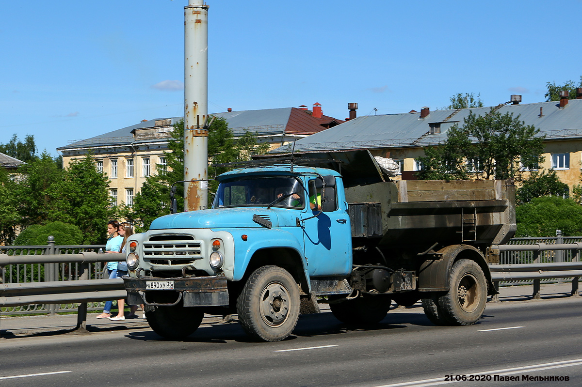 Вологодская область, № А 890 ХУ 35 — ЗИЛ-495710