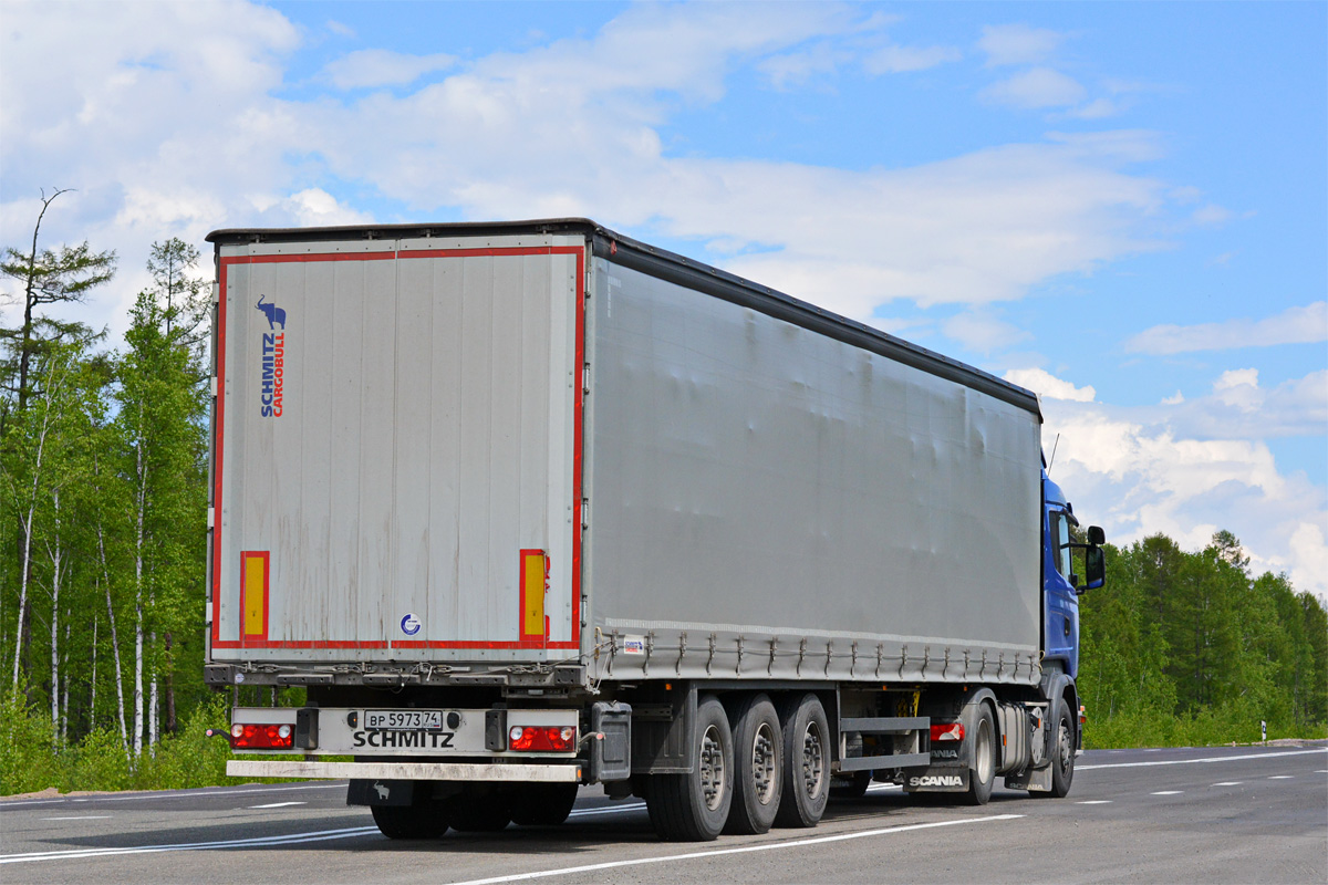 Челябинская область, № Е 346 ХК 174 — Scania ('2013) R400