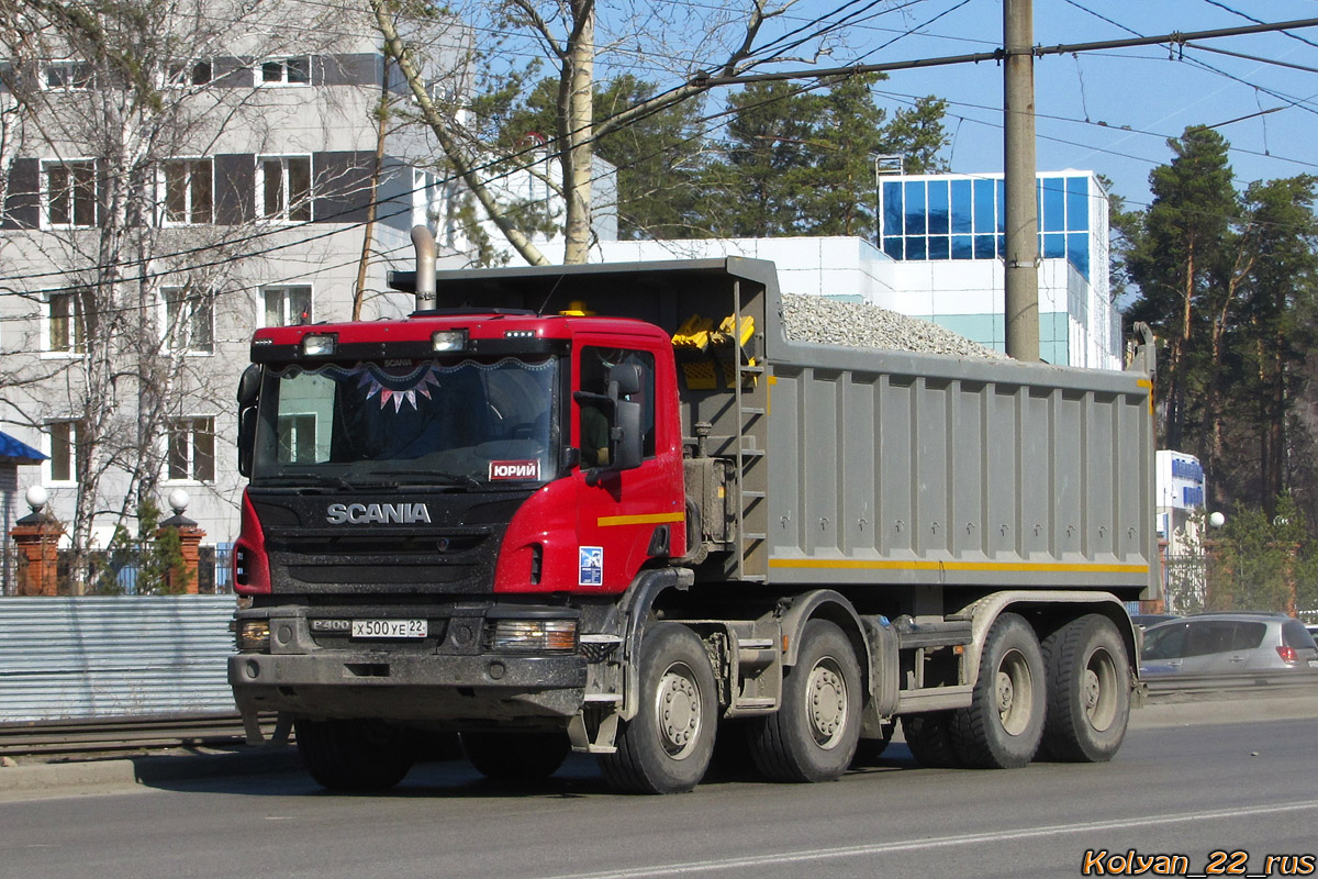 Алтайский край, № Х 500 УЕ 22 — Scania ('2011) P400