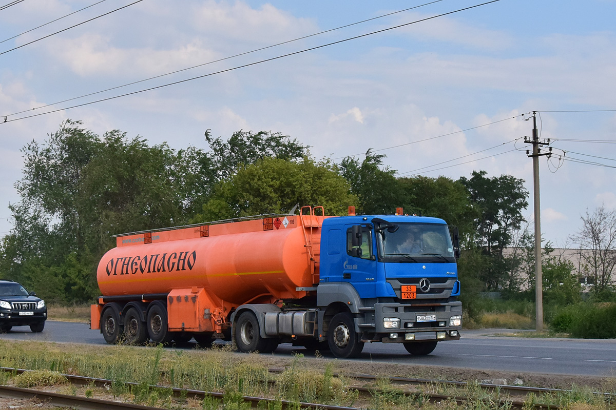 Волгоградская область, № Е 383 ХХ 134 — Mercedes-Benz Axor 1840