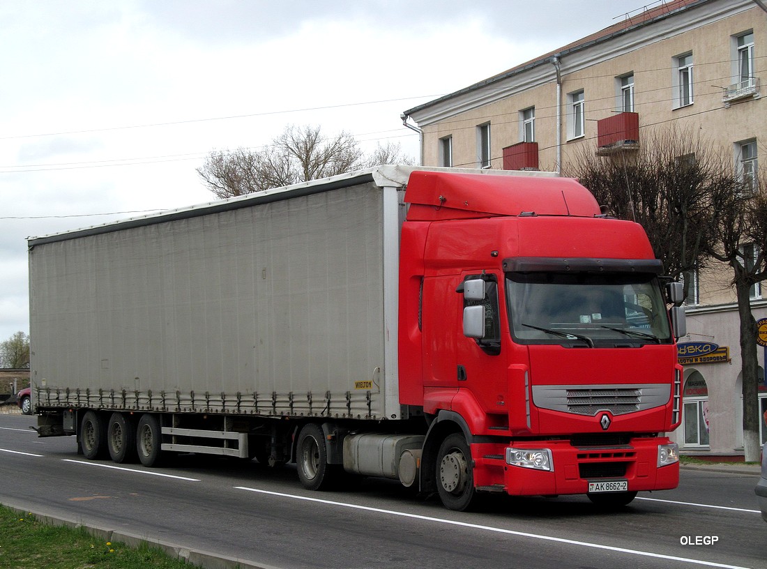 Витебская область, № АК 8662-2 — Renault Premium ('2006)