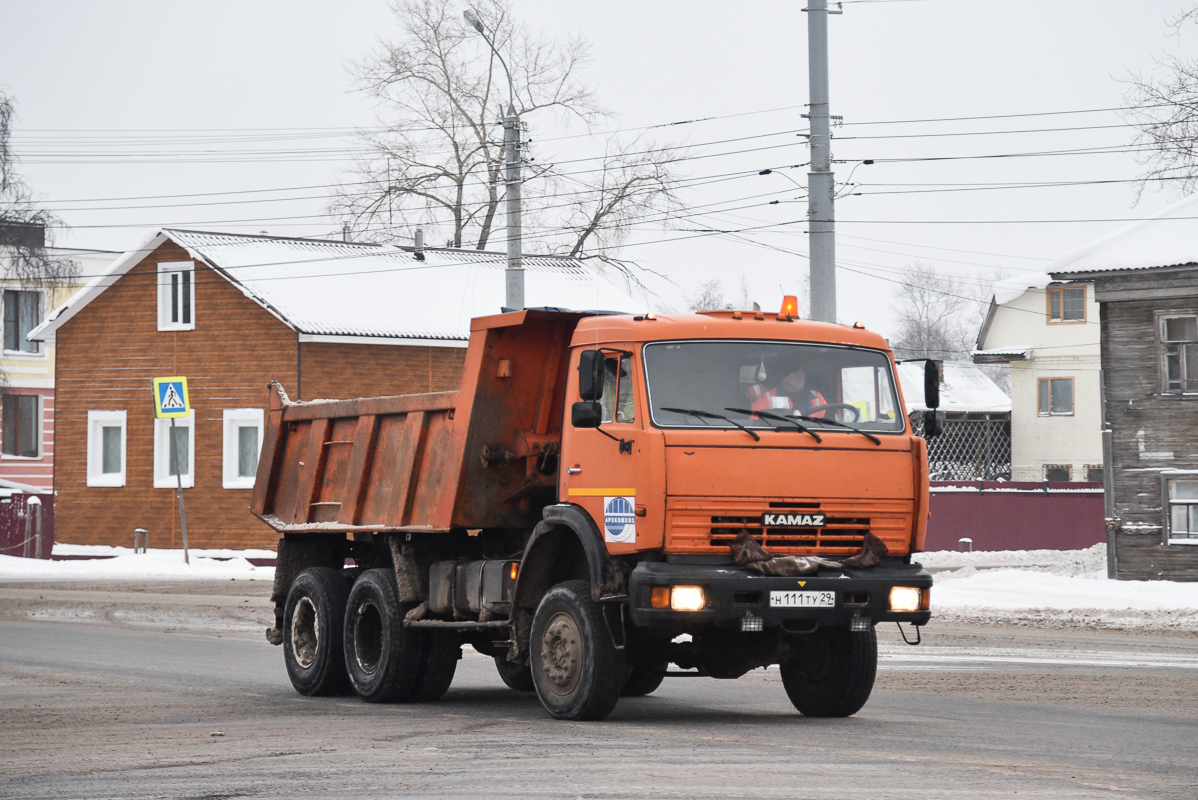 Архангельская область, № Н 111 ТУ 29 — КамАЗ-65111 [651110]