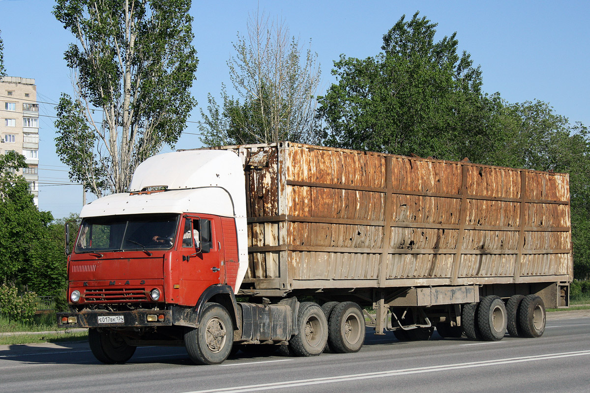 Волгоградская область, № Е 017 ВК 134 — КамАЗ-5410