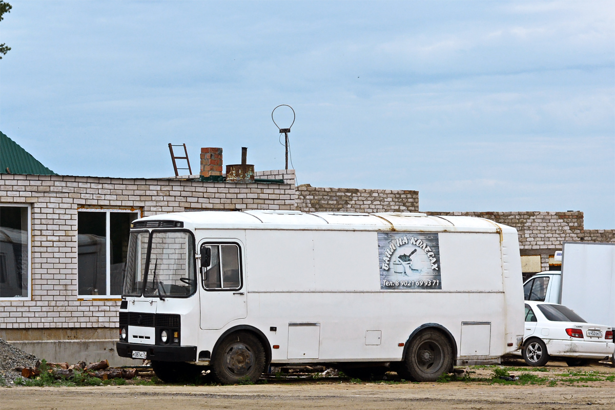 Забайкальский край, № К 087 НС 75 — ПАЗ-3205 (общая модель)