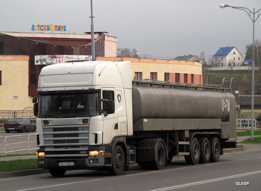 Брестская область, № АІ 7123-1 — Scania ('1996, общая модель)