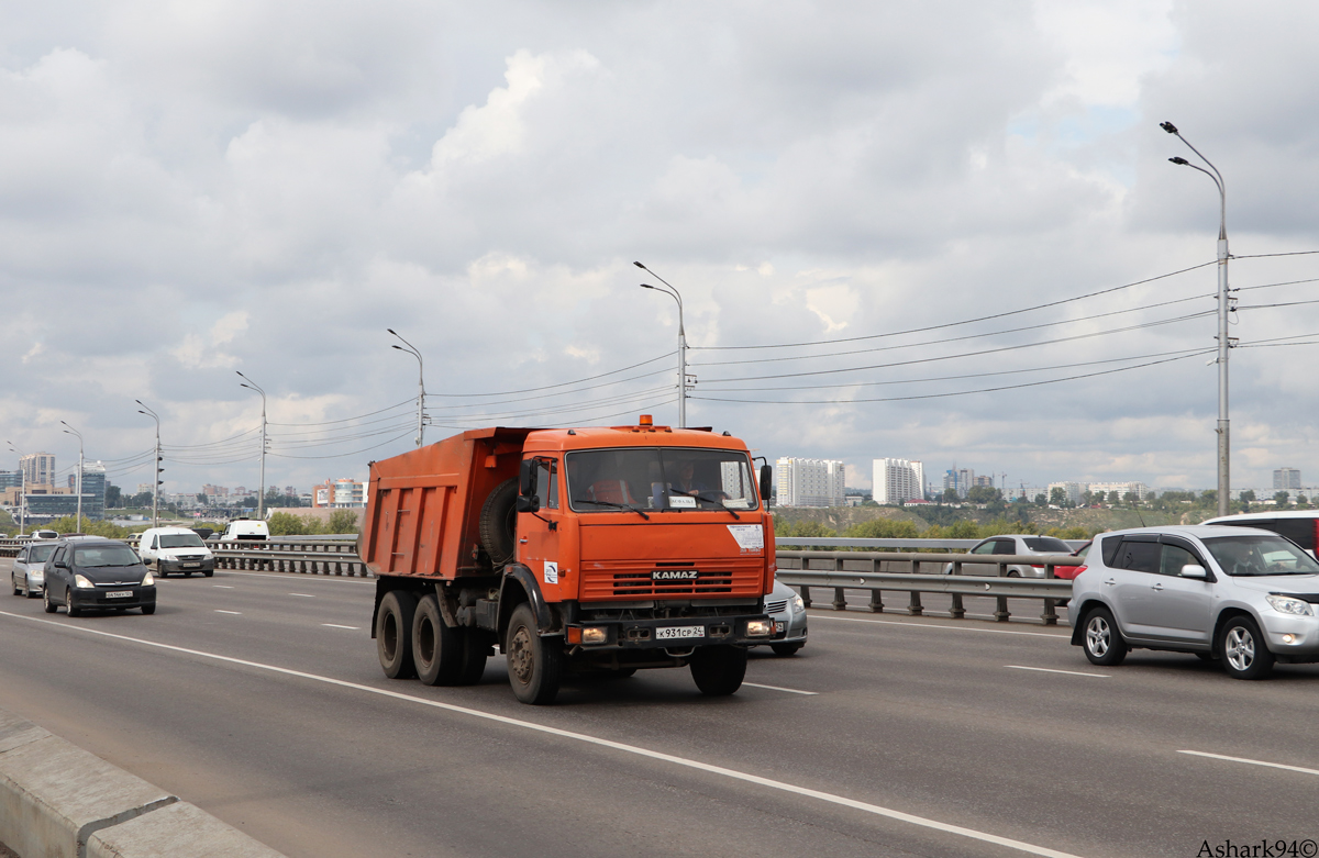 Красноярский край, № К 931 СР 24 — КамАЗ-65115 [651150]