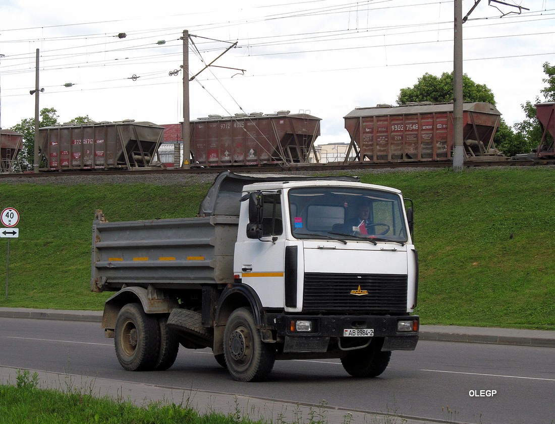 Витебская область, № АВ 8984-2 — МАЗ-5551 (общая модель)