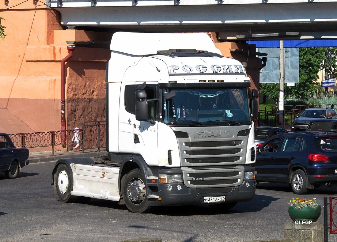 Смоленская область, № М 371 АХ 67 — Scania ('2009) G420