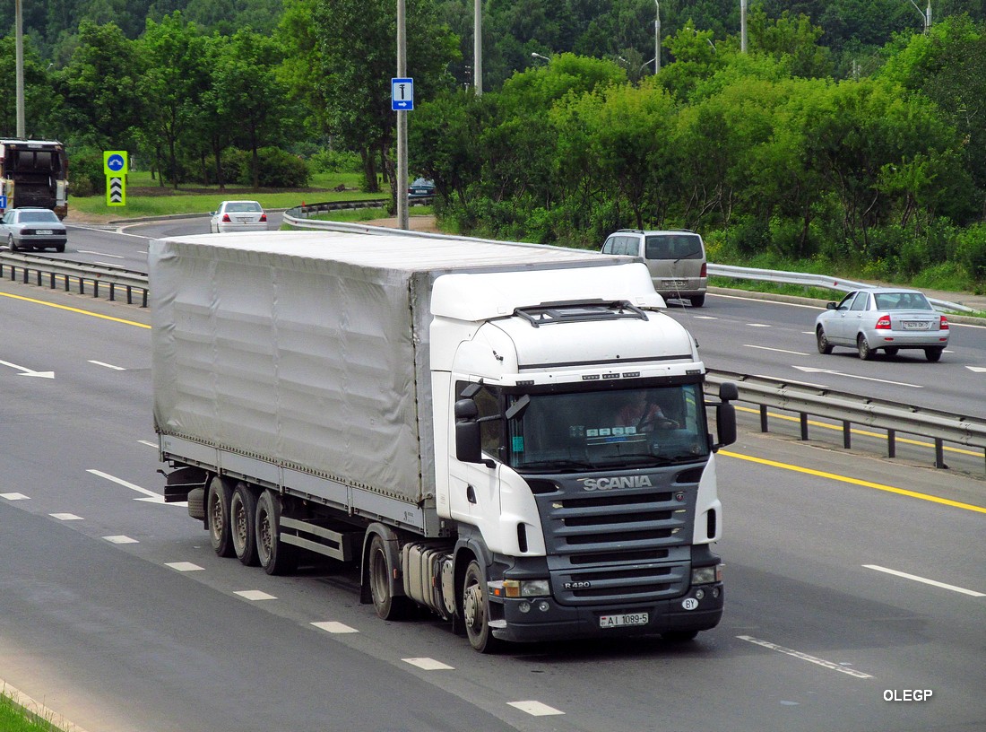 Минская область, № АІ 1089-5 — Scania ('2004) R420