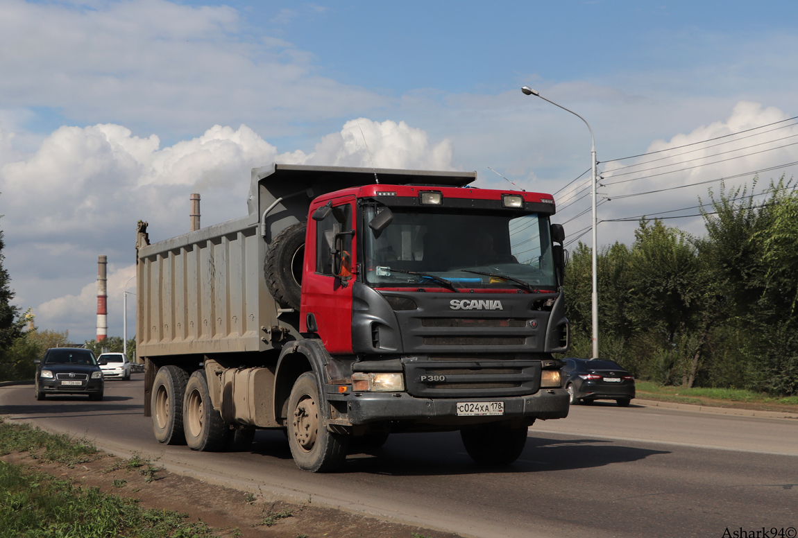 Красноярский край, № С 024 ХА 178 — Scania ('2004) P400