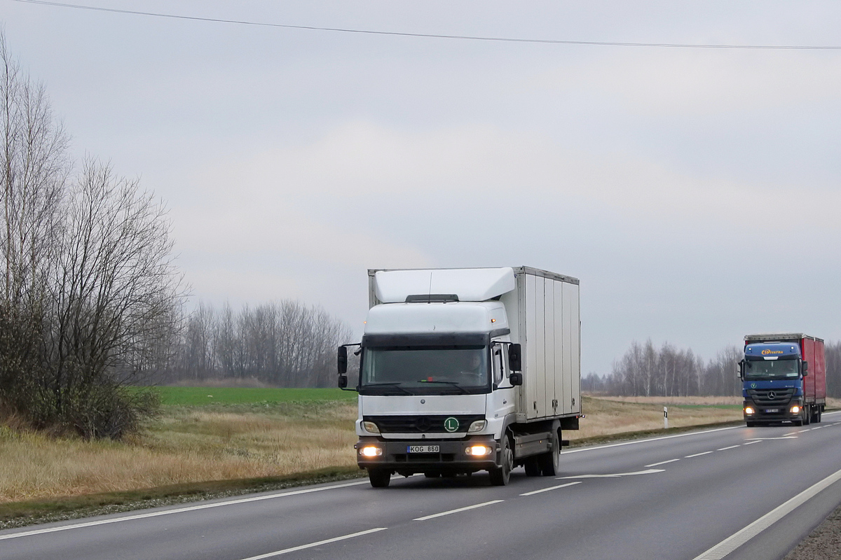 Литва, № KOG 860 — Mercedes-Benz Atego (общ.м)