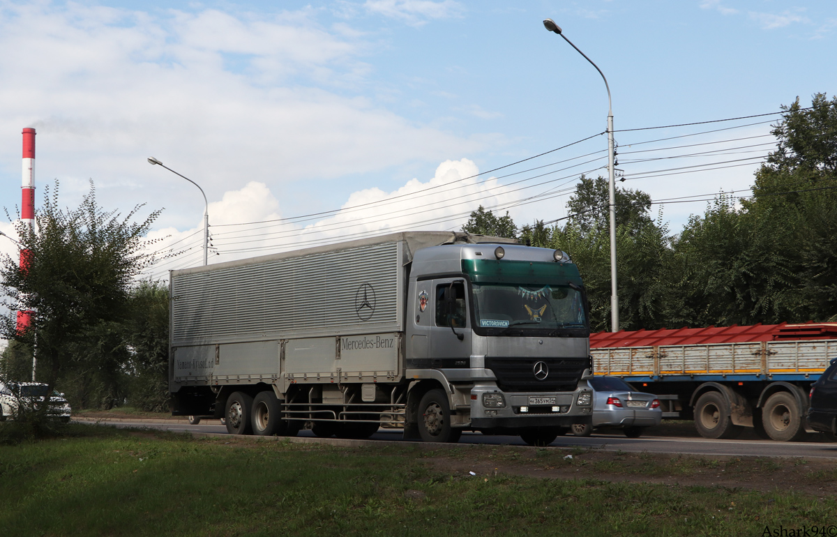 Новосибирская область, № Н 365 УМ 54 — Mercedes-Benz Actros ('2003)