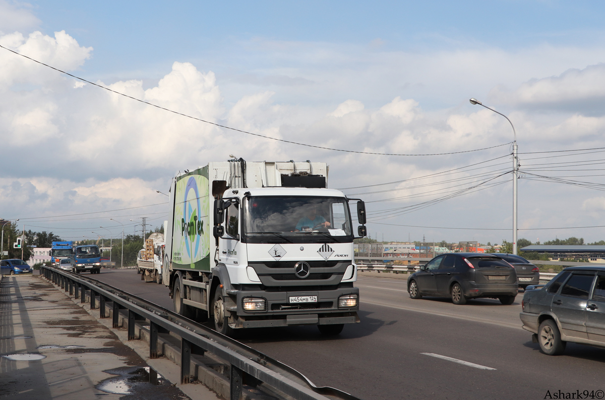 Красноярский край, № Н 454 МВ 124 — Mercedes-Benz Axor 1826 [Z9M]