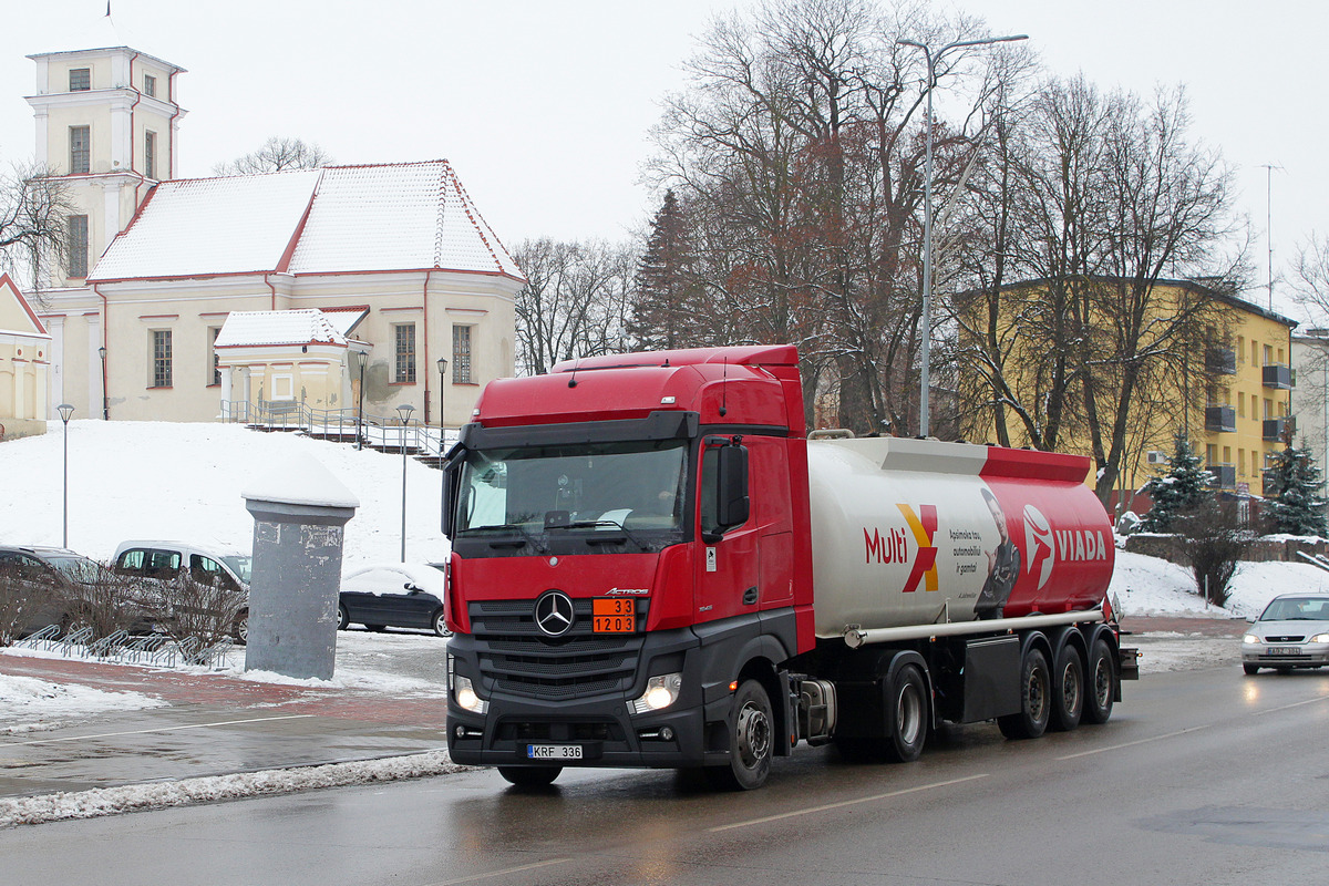 Литва, № KRF 336 — Mercedes-Benz Actros ('2011) 1845