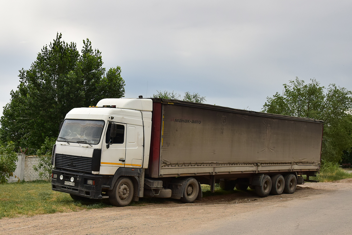 Волгоградская область, № С 511 ЕТ 34 — МАЗ-5440A5