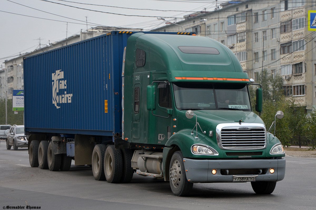 Саха (Якутия), № У 758 УА 125 — Freightliner Columbia