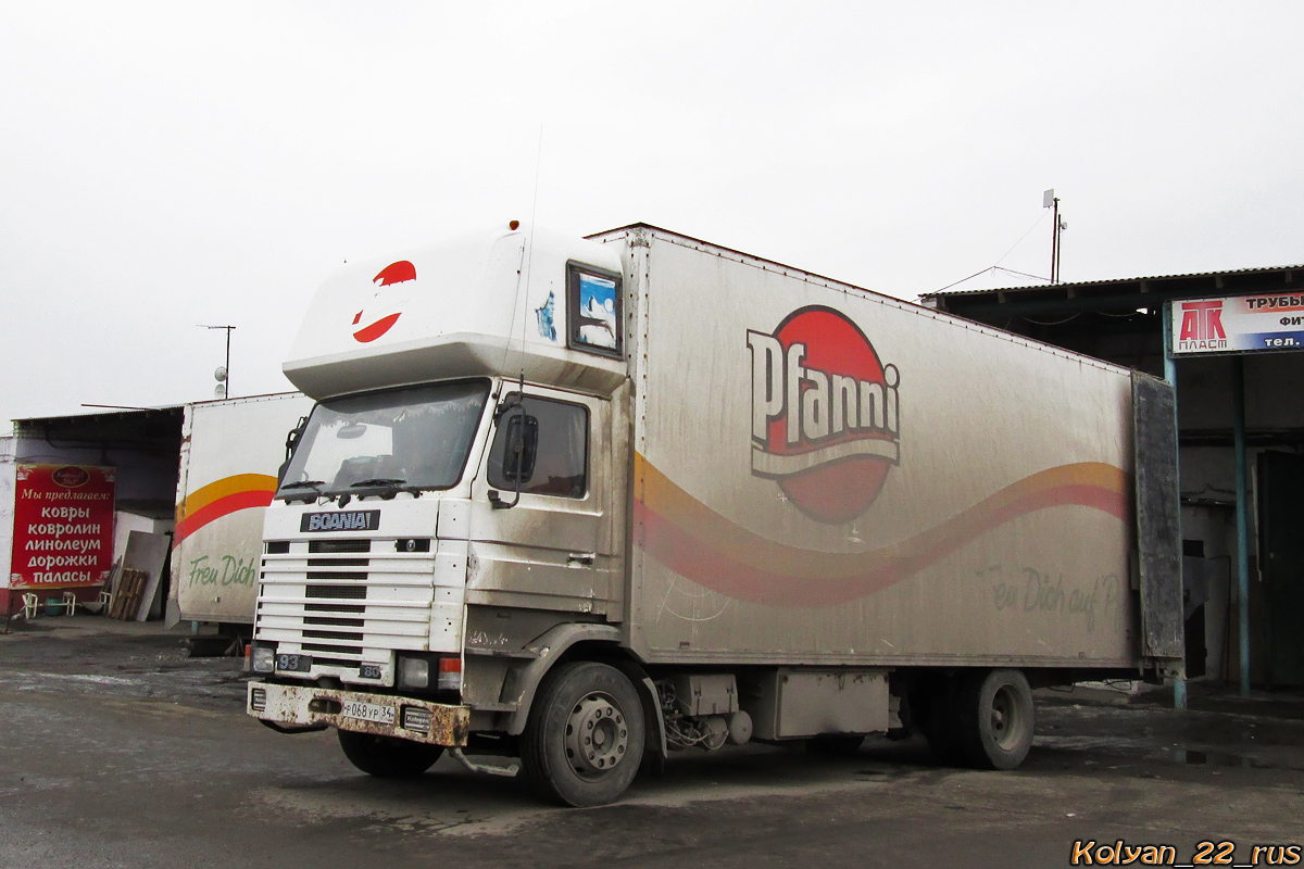 Волгоградская область, № Р 068 УР 34 — Scania (II) R93M