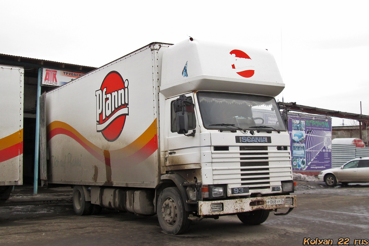 Волгоградская область, № Р 068 УР 34 — Scania (II) R93M