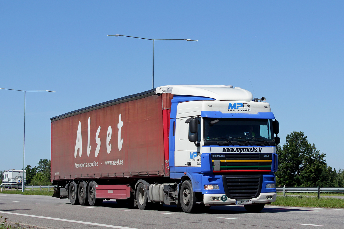 Литва, № LBR 950 — DAF XF105 FT