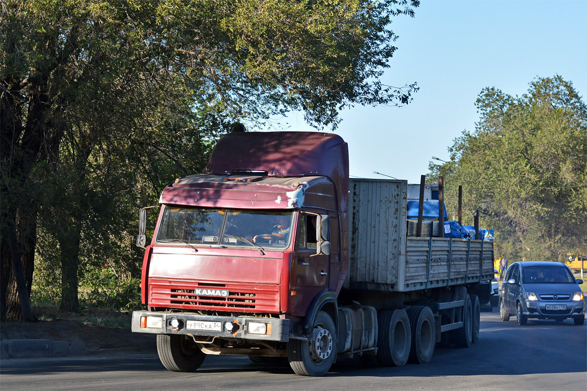 Волгоградская область, № У 890 КА 34 — КамАЗ-5511