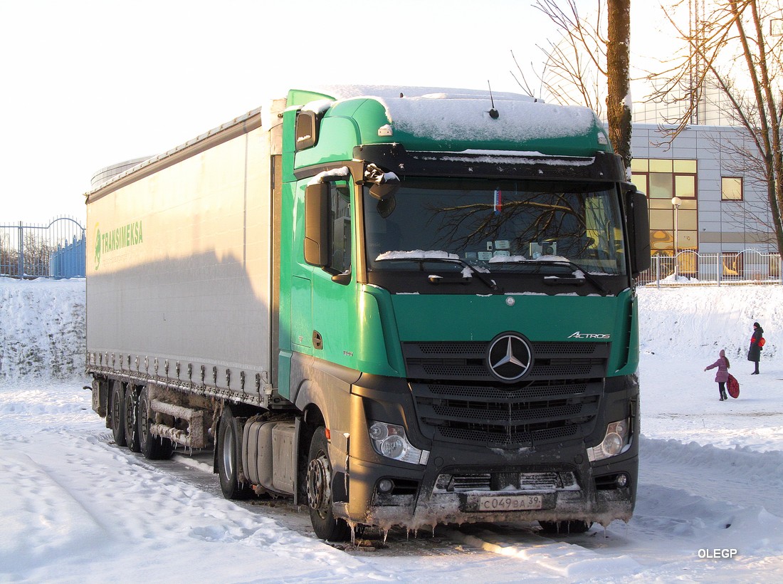 Калининградская область, № С 049 ВА 39 — Mercedes-Benz Actros ('2011) 1845